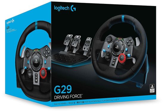 Руль Logitech G G29 Driving Force, черный