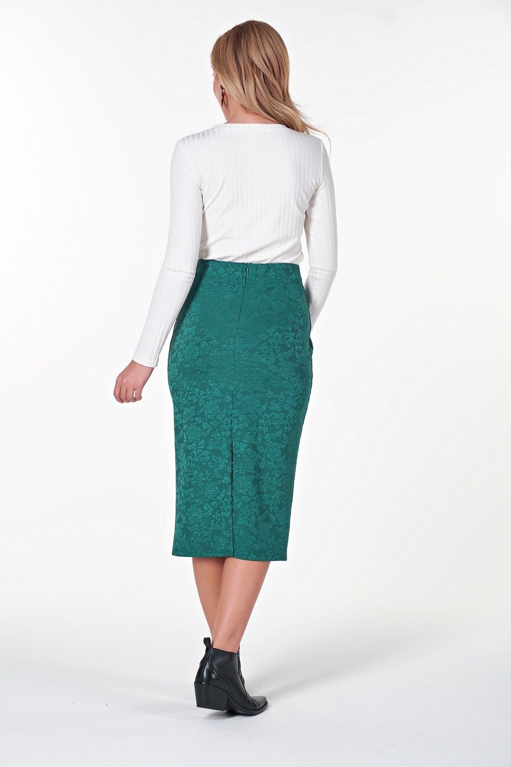 Юбка Жаккард на резинке 70 см №5 Valentina