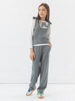 Жилет серый для девочки арт. АТ931