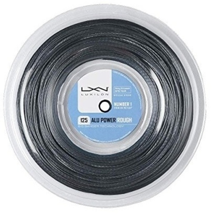 Струны для тенниса LUXILON ALU POWER ROUGH SILVER Бобины 220 м