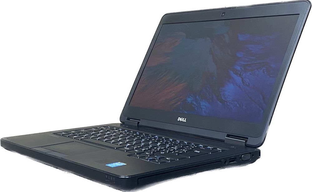 14" Уценённый ноутбук Dell Latitude E5440 HD (1366x768, Intel Core i7-4600U, RAM 8ГБ, SSD 256ГБ, NIVIDA GeForce GT 720M, Win 10 Pro)