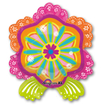 Шар Фольгированный Цветок Кружева (Ассорти)