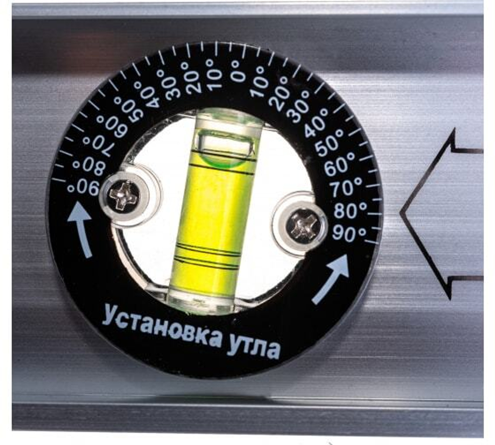 УРОВЕНЬ АЛЮМИНИЕВЫЙ РЕЛЬС 400 ММ 3 ГЛАЗКА ВИХРЬ 73/11/4/13