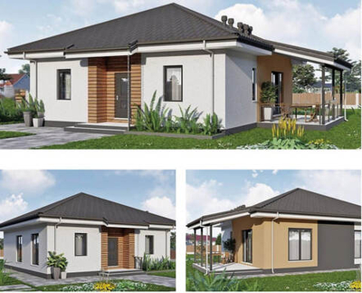 Проект Дома 110,21 кв. м К-68