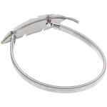 Подхват для штор на магните «Перо серебро» 11см S1738