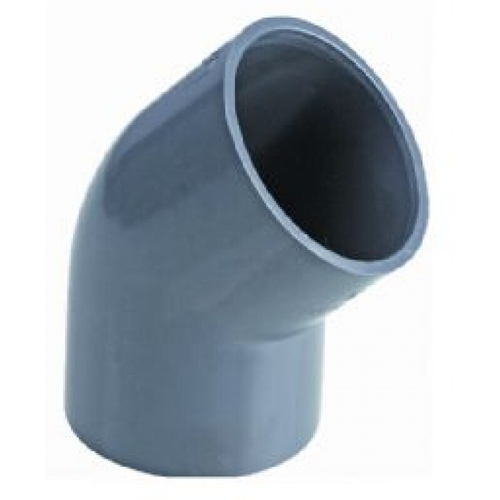 Угол 45 ПВХ Ø 400мм 1,0 Мпа