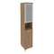 First Шкаф высокий узкий левый KSU-1.4 R (L) Дуб Табак 401*432*2060