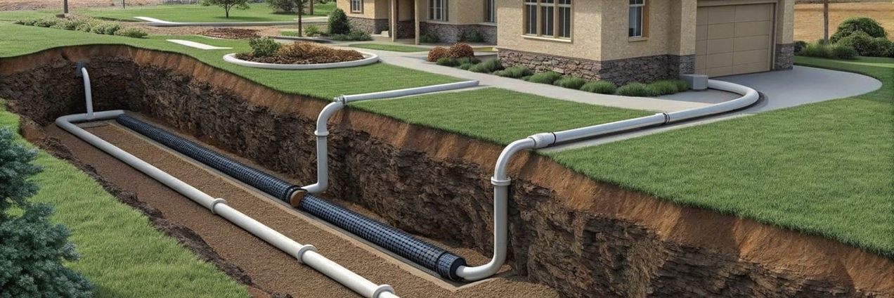 Дренаж участка