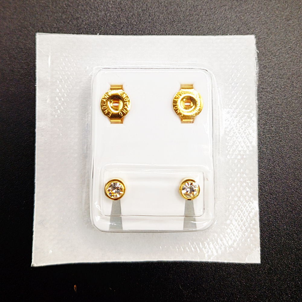 Серьги гвоздики для прокола ушей