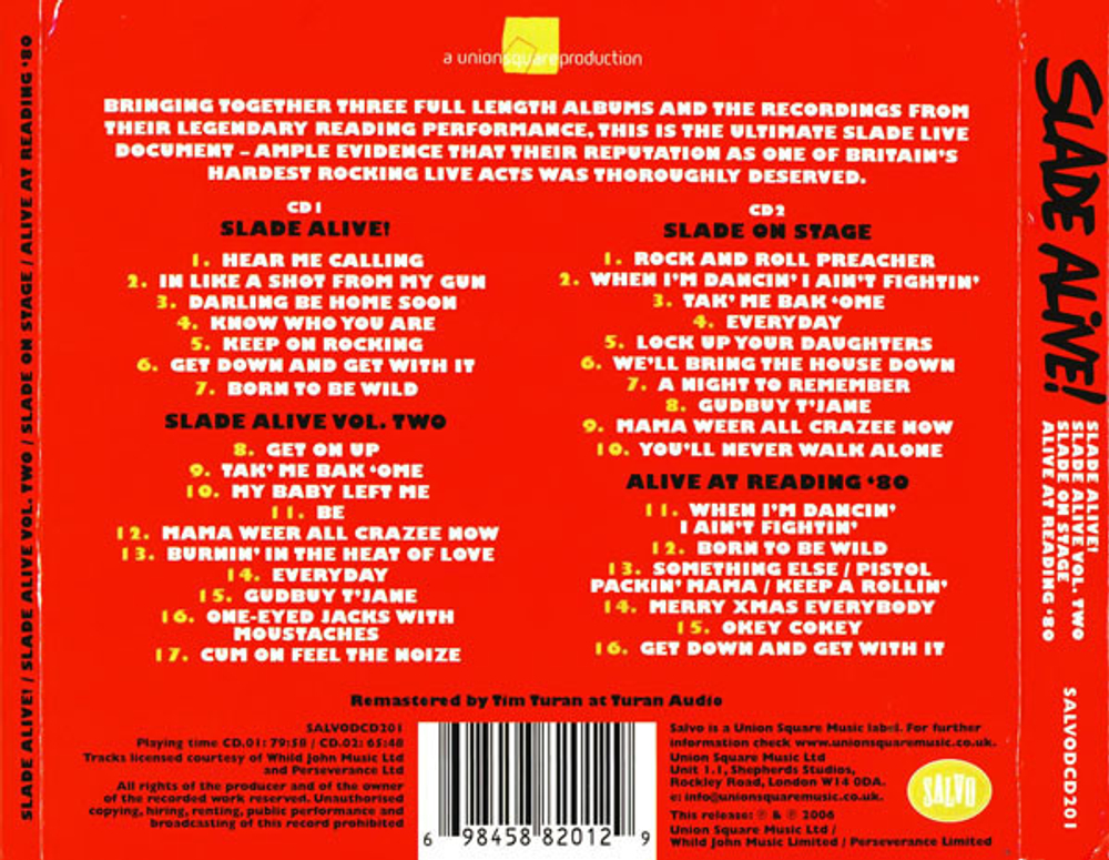 Slade / Alive! (2CD)