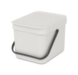 Brabantia Контейнер для сортировки мусора Sort & Go 6л, серый