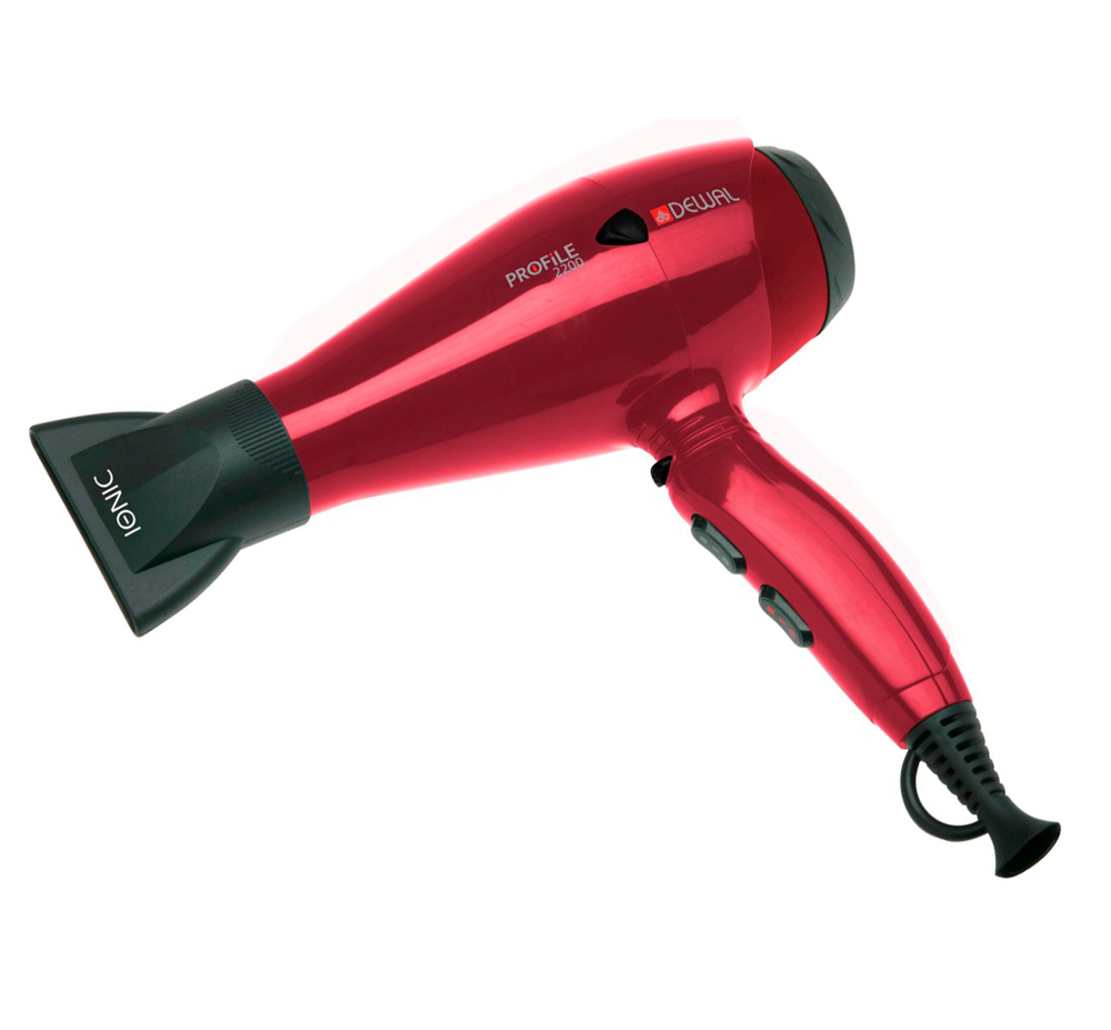 Фен DEWAL красный 2200 Вт