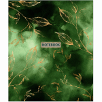 НОВИНКА! ТЕТРАДЬ ОБЩАЯ 48 ЛИСТОВ НА СКРЕПКЕ “Gold Floral Pattern”