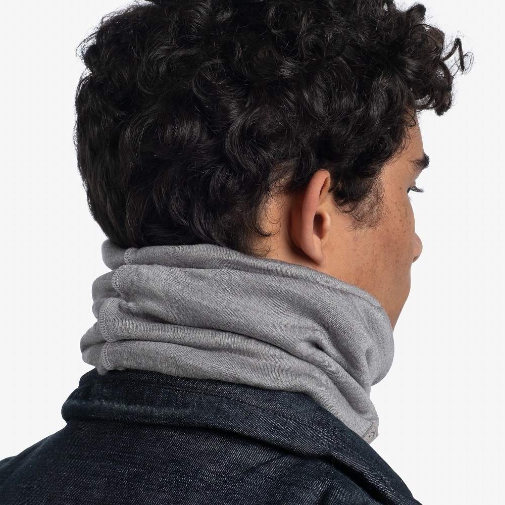 Бандана Buff Merino Heavyweight Solid Light Grey (US:one size)