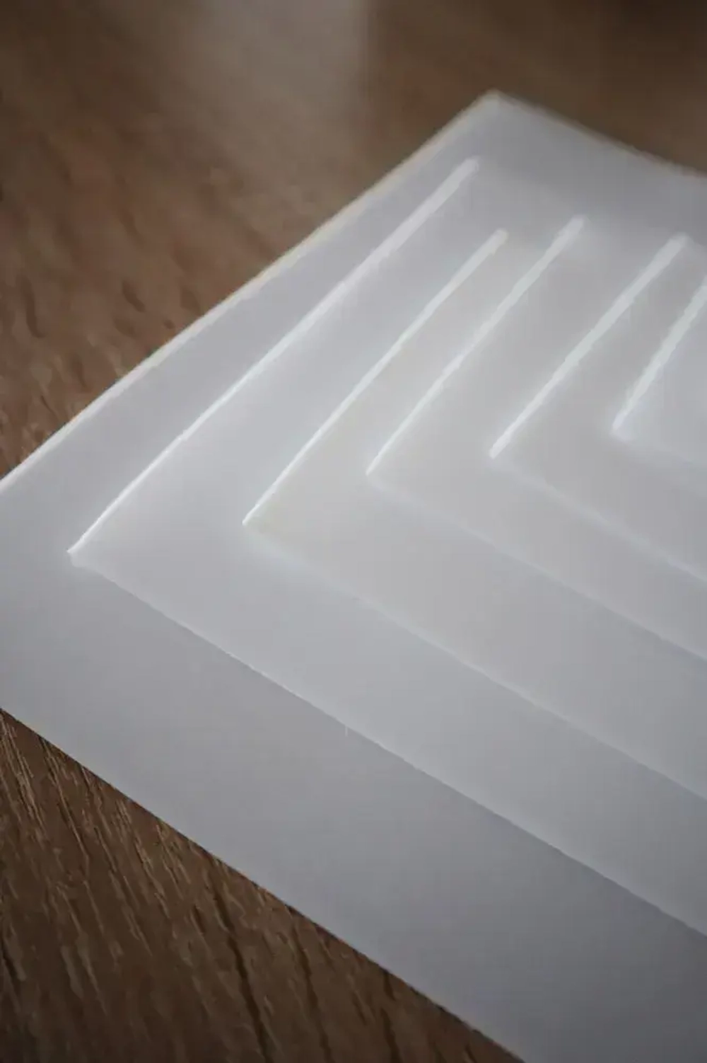 Фторопласт листовой толщина 1 мм, 10см*15см