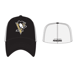 Бейсболка 47 BRAND Pittsburgh Penguins Draft Day черный  M/L