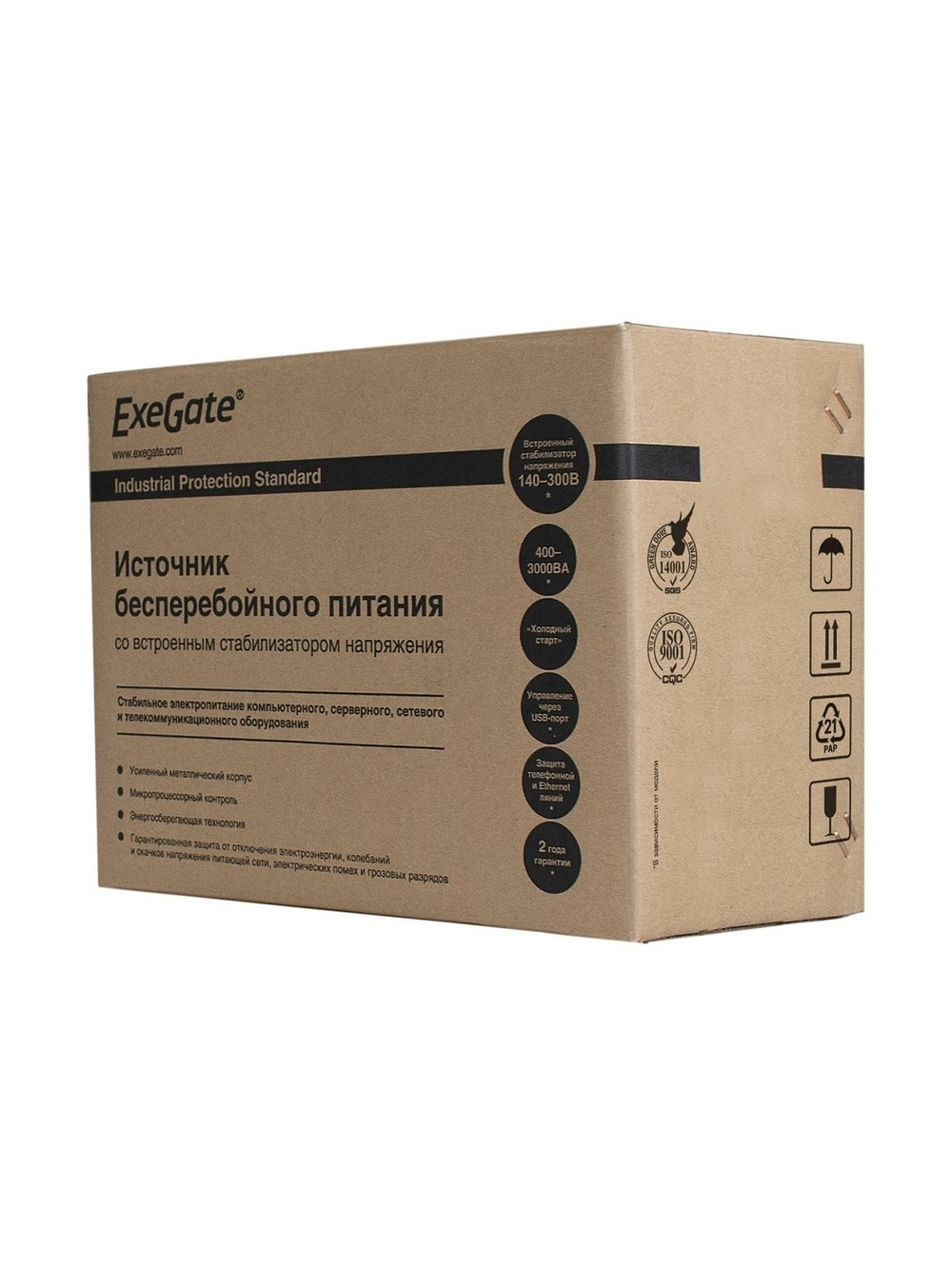 Exegate EP285517RUS ИБП ExeGate SpecialPro Smart LLB-2000.LCD.AVR.C13.RJ.USB <2000VA/1200W, LCD, AVR, 6*IEC-C13, RJ45/11, USB, Black>