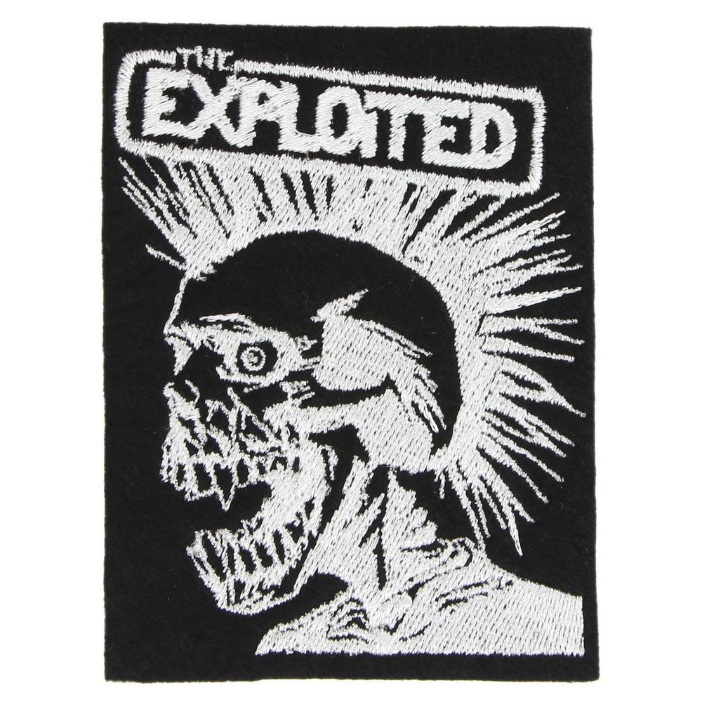 Нашивка с вышивкой группы The Exploited