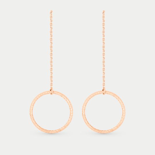 Серьги золотые