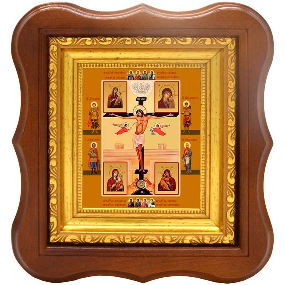 Победительная икона с мощевиком