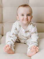 Пижама Mjölk Гепарды, на манжетах, уценка