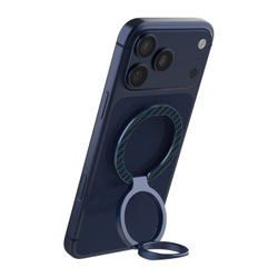 Магнитная подставка-держатель покрытый синим арамидным волокном (карбон), серия FiberSnap Ring Kevlar от Nillkin