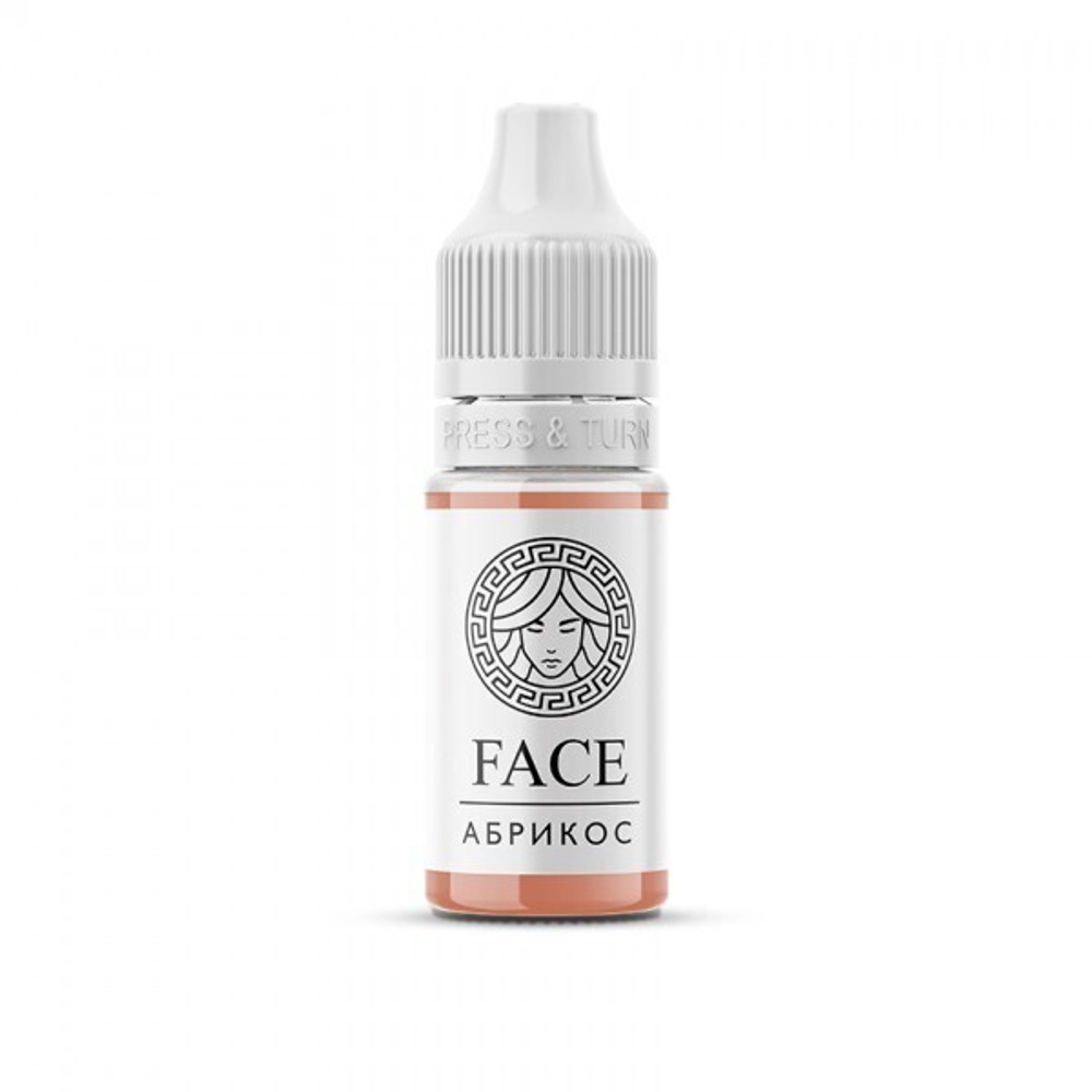 FACE "Абрикос" Пигмент для перманентного макияжа губ, 6 мл