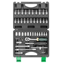 Набор инструмента 46пр. 1/4''(6-гран.)(4-14мм) RockForce##Rock FORCE RF-2462-5