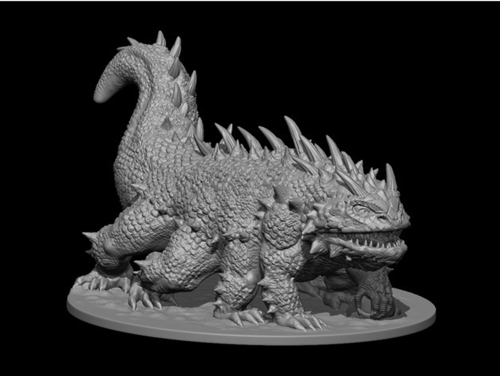 D&d Basilisk miniature