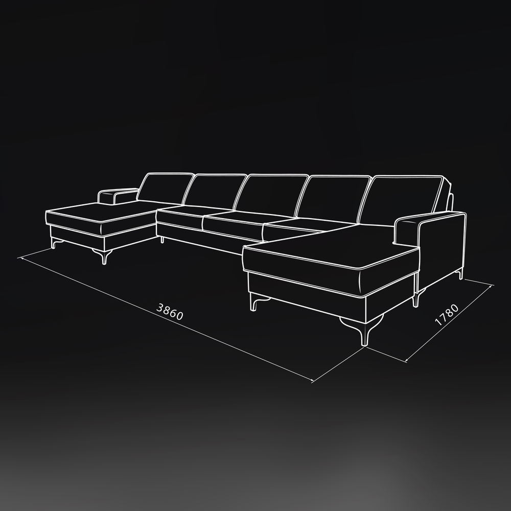 Модульный диван "Мадрид"