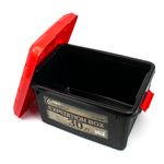 Ящик многофункц. особопрочный СЛЕДОПЫТ Expedition Box, 30 л, 500х360х320 мм, цв. черный/красный/3/