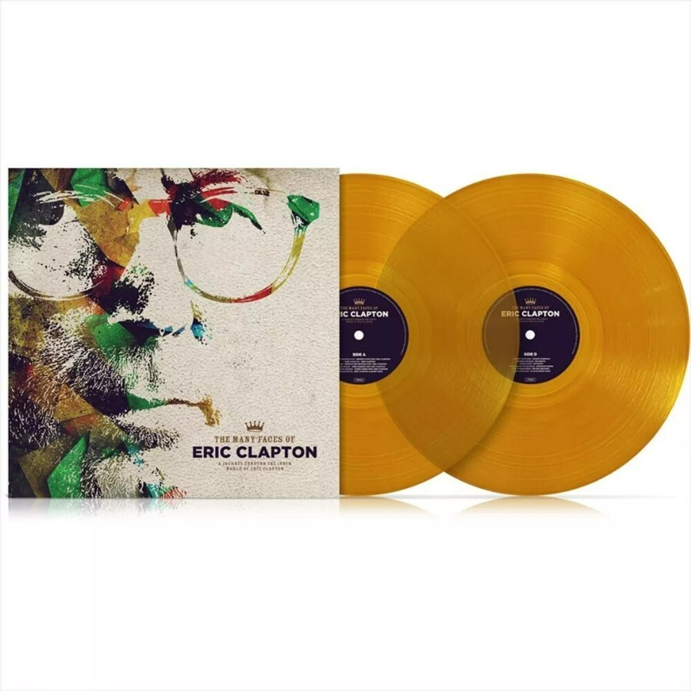 Сборник / The Many Faces Of Eric Clapton – A Journey Through The Inner World Of Eric Clapton (Coloured Vinyl)(2LP)