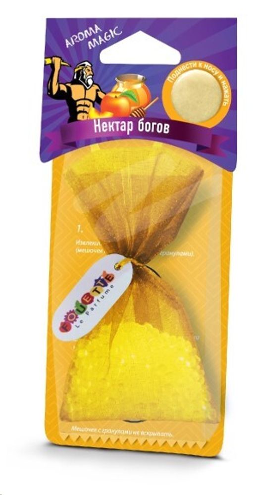 Ароматизатор подвесной  Aroma Magic  Нектар богов (FOUETTE)