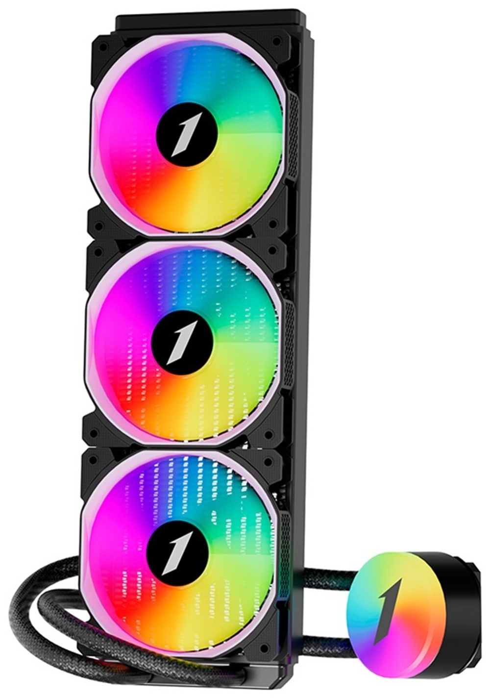 Кулер 1STPLAYER TS2 360 BLACK
