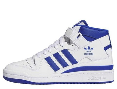 Баскетбольные кроссовки Adidas Forum Mid White shoes