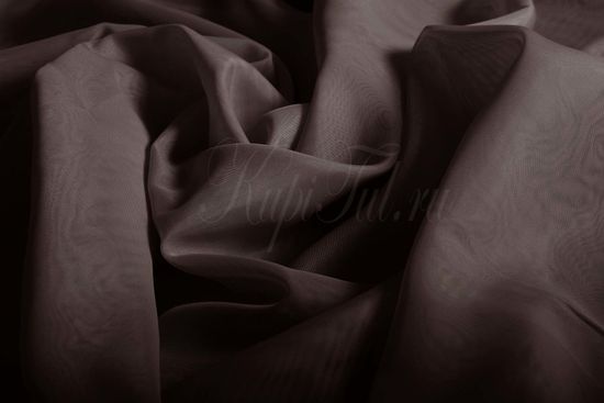 Штора. Тюль Basica-2 (микровуаль венге)