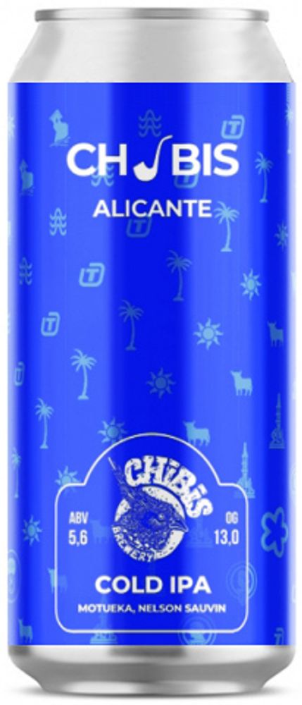 Пиво Чибис Аликанте / Chibis Alicante 0.45 - банка