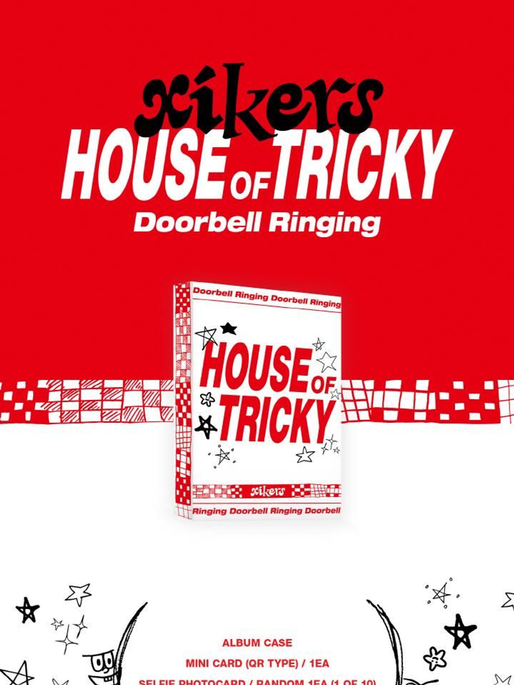Альбом xikers - HOUSE OF TRICKY : Doorbell Ringing 1st Mini PLATFORM Album (STAR Ver.)