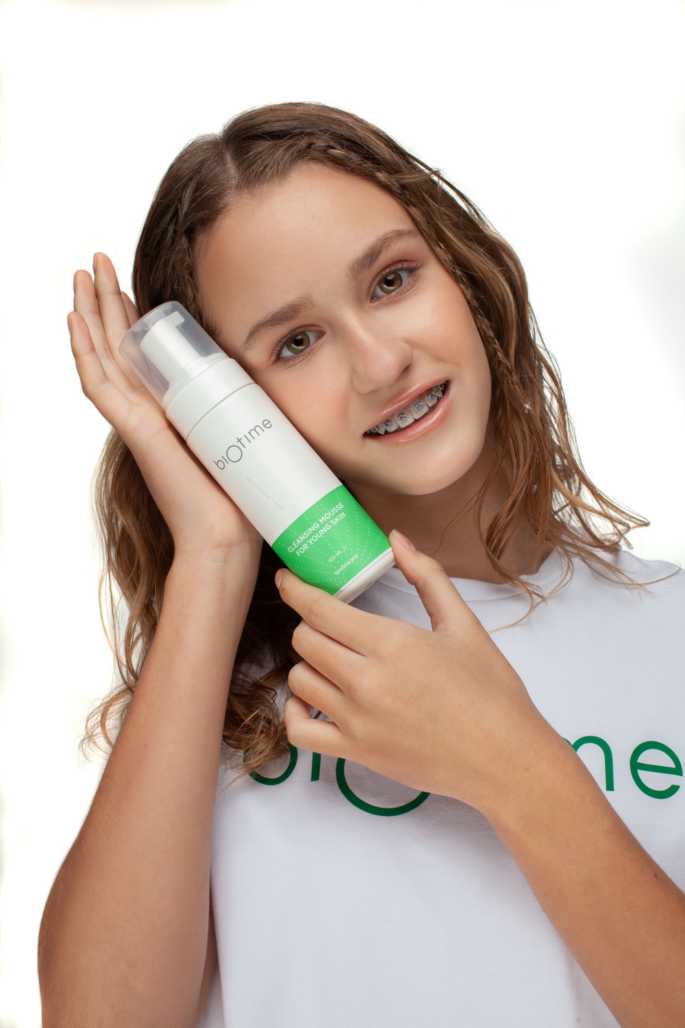 CLEANSING MOUSSE FOR YOUNG SKIN BIOTIME - Мусс очищающий для молодой кожи,160 мл