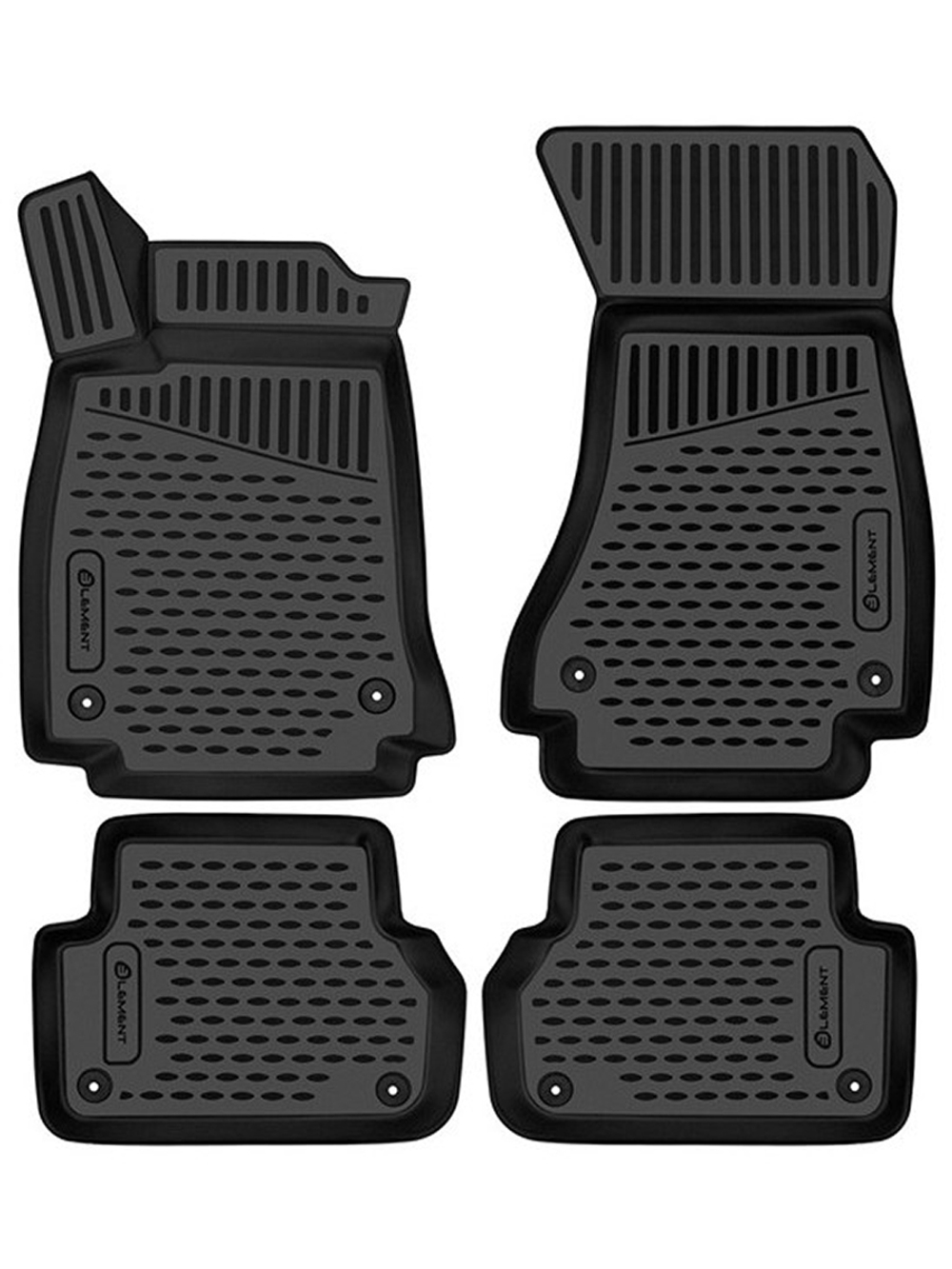 Коврики 3D в салон AUDI A4, 2016-, седан AFM3D0422210K