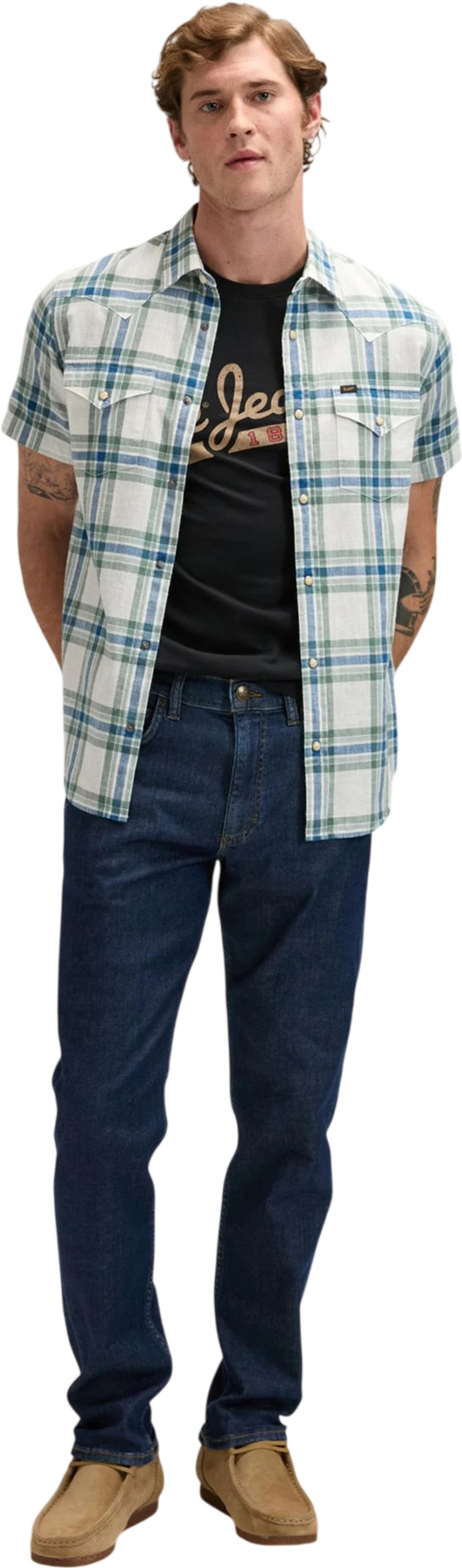Футболка мужская LEE LEE JEANS TEE BLACK