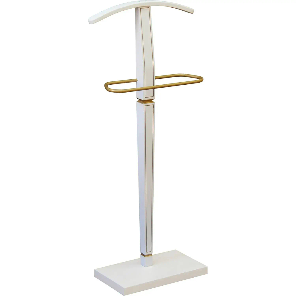 Вешалка костюмная ME_Васко В 70 (113) белый ясень/золото