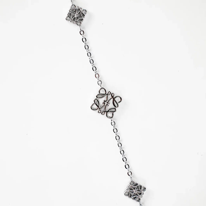 Браслет снежинка silver