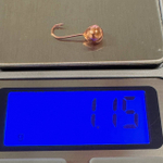 Мормышки вольфрамовые №5 1,15 гр . 1.4мм ( набор 10 штук) цена указана за 1 шту