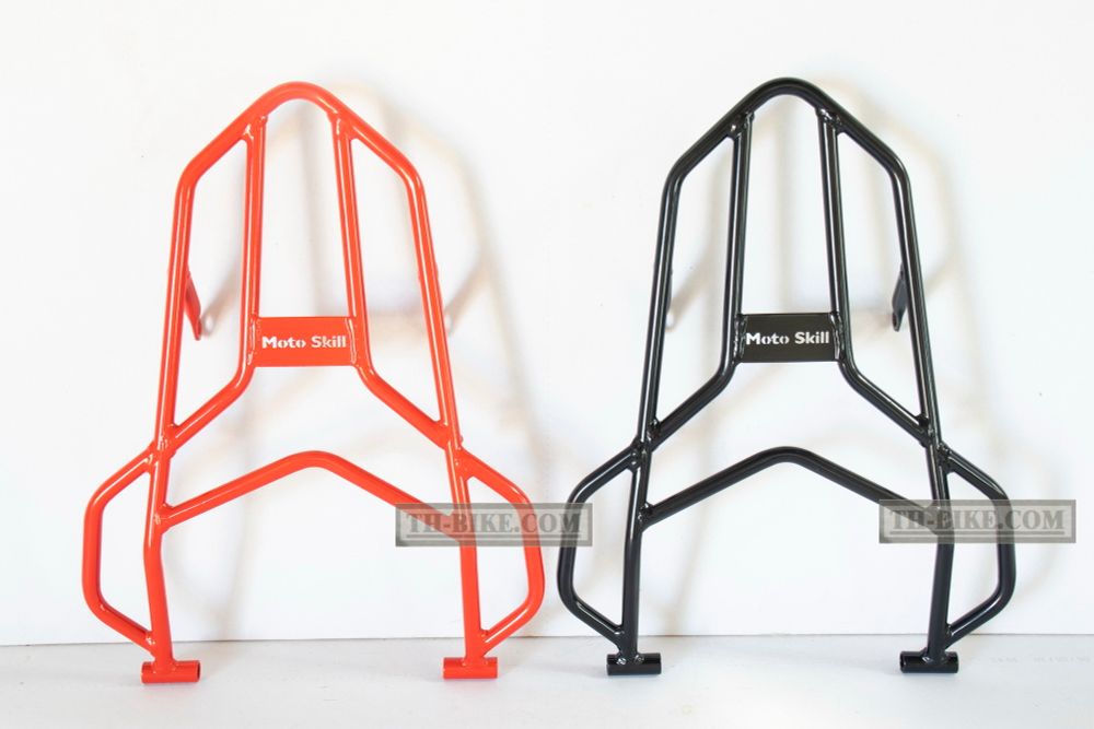 Rear Rack for Honda CRF300L-Rally300. Motoskill Black.