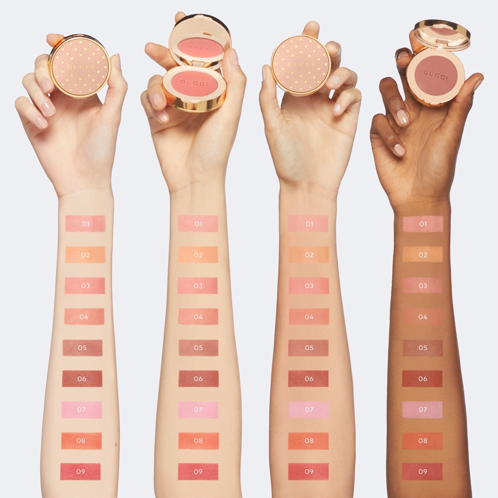 Gucci Gucci Beauty Blush De Beaute - Пудровая румяна оттенок 09 Intense Plum, 5 g