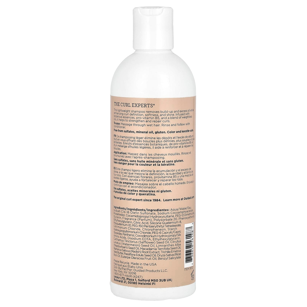 Ouidad, Curl Shaper®, увлажняющий шампунь, для ослабления кудрей и завитков, 355 мл (12 жидк. унц.)
