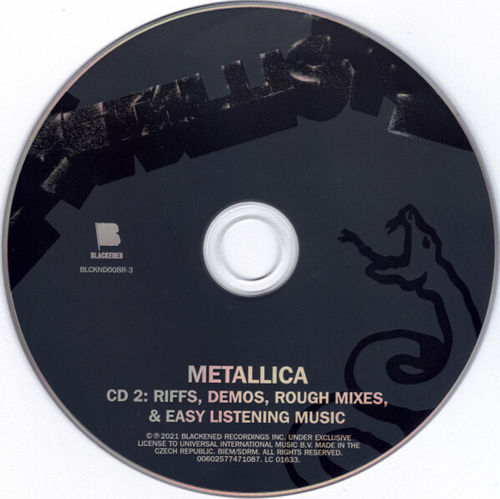 METALLICA. Metallica (30th Anniversary Deluxe Edition, 3 CD) Металлика