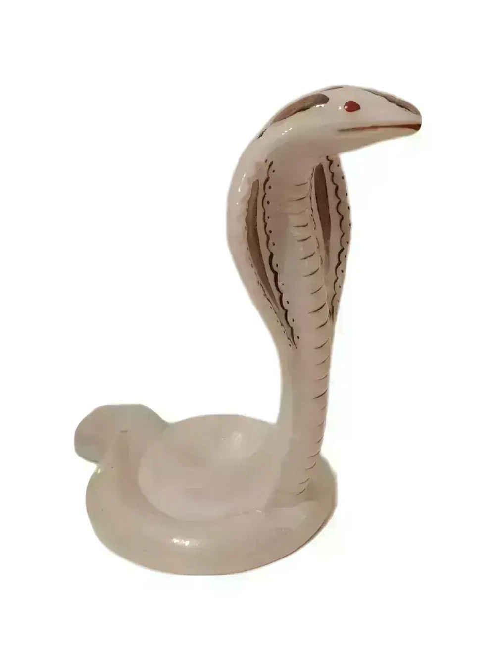 Фарфоровая статуэтка "Кобра", СССР, ПФЗ, 1970 - 1991 гг.