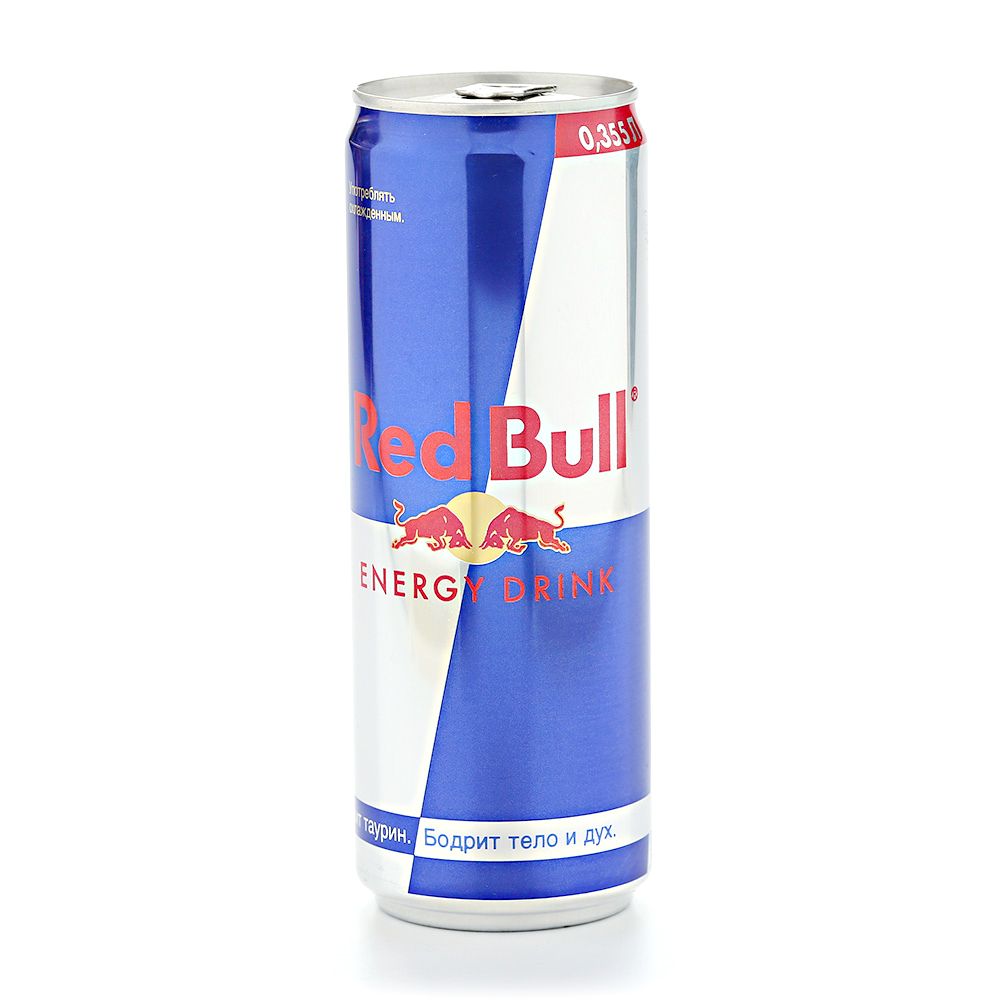 Напиток энергетический безалкогольный газированный Red Bull, 355мл